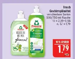 Marktkauf Frosch geschirrspülmittel willst du mit mir glänzen? Angebot