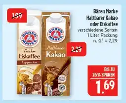 Marktkauf Bären marke frischer eiskaffee Angebot