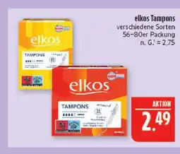 Marktkauf Elkos tampons (56er packung) Angebot