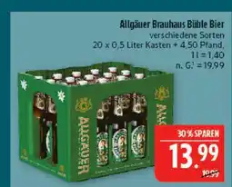Marktkauf Allgäuer brauhaus büble bier Angebot