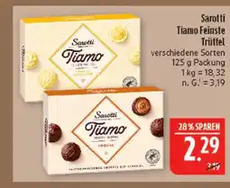 Marktkauf Sarotti tiamo feine trüffel Angebot