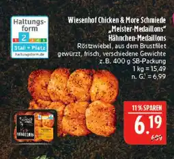 Marktkauf Wiesenhof chicken & more schmiede meister-medaillons Angebot