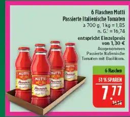 Marktkauf Mutti passierte italienische tomaten Angebot