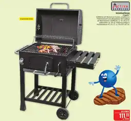 Marktkauf Activa barbecue holzkohlegrillwagen angular Angebot