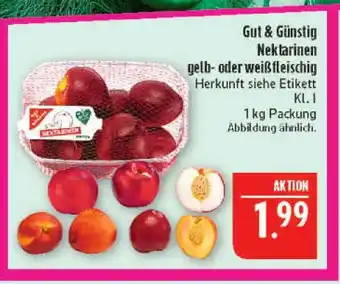 Marktkauf Gut & günstig nektarinen gelbfleischig Angebot