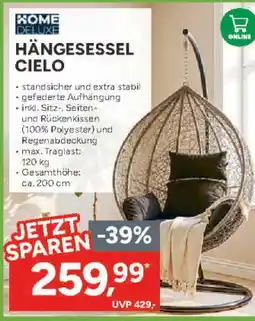 Marktkauf Home deluxe hängesessel cielo Angebot