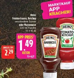 Marktkauf Heinz feinkostsauce, ketchup Angebot