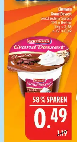 Marktkauf Ehrmann grand dessert Angebot