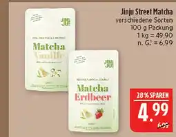 Marktkauf Jinju street matcha vanille Angebot