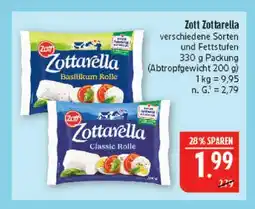 Marktkauf Zott zottarella basilikum rolle Angebot