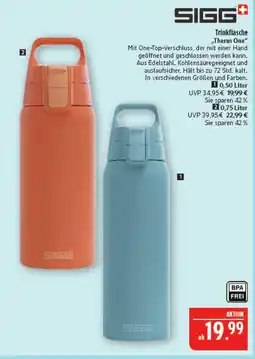 Marktkauf Sigg therm one trinkflasche 0,50 liter Angebot