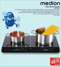 Marktkauf Medion doppel-induktionskochplatte md15324 Angebot