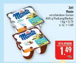 Marktkauf Zott monte Angebot