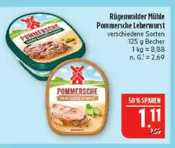Marktkauf Rügenwalder mühle pommersche leberwurst Angebot