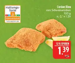 Marktkauf Cordon bleu vom schweinerücken Angebot