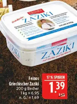 Marktkauf Feinos griechischer zaziki Angebot
