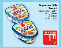Marktkauf Rügenwalder mühle teewurst Angebot
