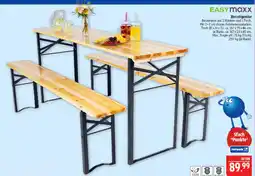 Marktkauf Easymaxx bierzeltgarnitur Angebot