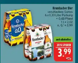 Marktkauf Krombacher radler 0.0% Angebot