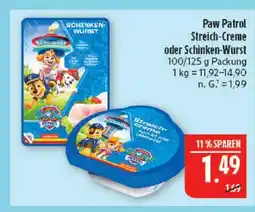 Marktkauf Paw patrol streich-creme Angebot