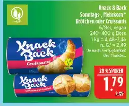 Marktkauf Knack & back croissants Angebot
