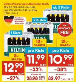 Netto Marken-Discount Veltins pilsener oder alkoholfrei 0,0% Angebot