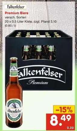 Netto Marken-Discount Falkenfelser premium biere Angebot