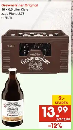 Netto Marken-Discount Grevensteiner original bier Angebot