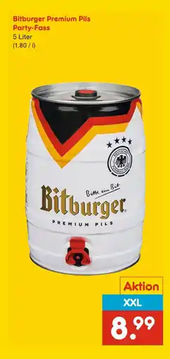 Netto Marken-Discount Bitburger premium pils party-fass Angebot