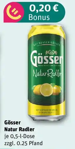 REWE Gösser Natur Radler Angebot