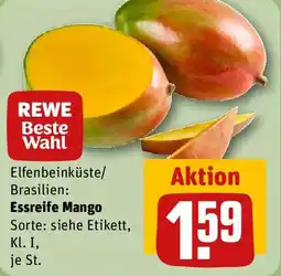 REWE Essreife Mango Angebot