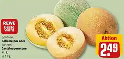 REWE REWE Beste Wahl Galiamelone oder Cantaloupemelone Angebot