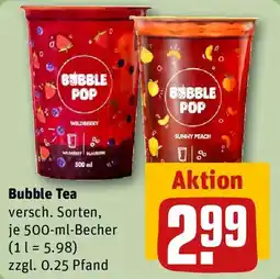 REWE Bubble Tea Angebot