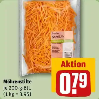 REWE Möhrenstifte Angebot