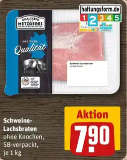 REWE Schweine- Lachsbraten Angebot