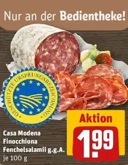 REWE Casa Modena Finocchiona Fenchelsalamii g.g.A. Angebot