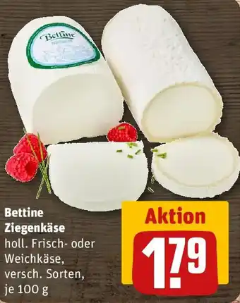 REWE Bettine Ziegenkäse Angebot