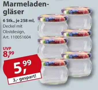 Sonderpreis Baumarkt Marmeladengläser Angebot