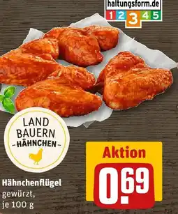 REWE Hähnchenflügel Angebot