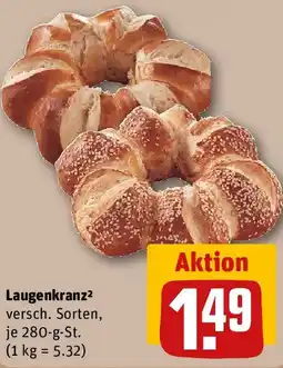 REWE Laugenkranz Angebot