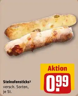 REWE Steinofensticks Angebot