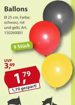 Sonderpreis Baumarkt Ballons 9 Stück Angebot