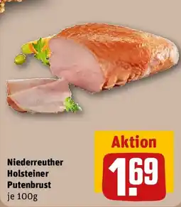 REWE Niederreuther Holsteiner Putenbrust Angebot