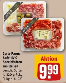 REWE Corte Parma Apéritiv'O Spezialitäten aus Italien Angebot