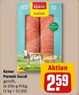 REWE Kamar Parmak Sucuk Angebot