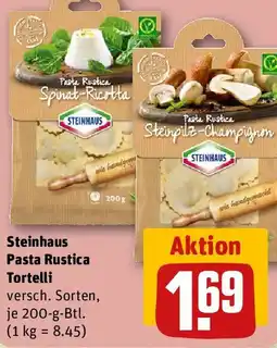 REWE Steinhaus Pasta Rustica Tortelli Angebot