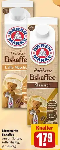 REWE Bärenmarke Eiskaffee Angebot