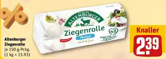 REWE Altenburger Ziegenrolle Angebot