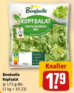 REWE Bonduelle Kopfsalat Angebot