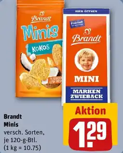 REWE Brandt Minis Angebot